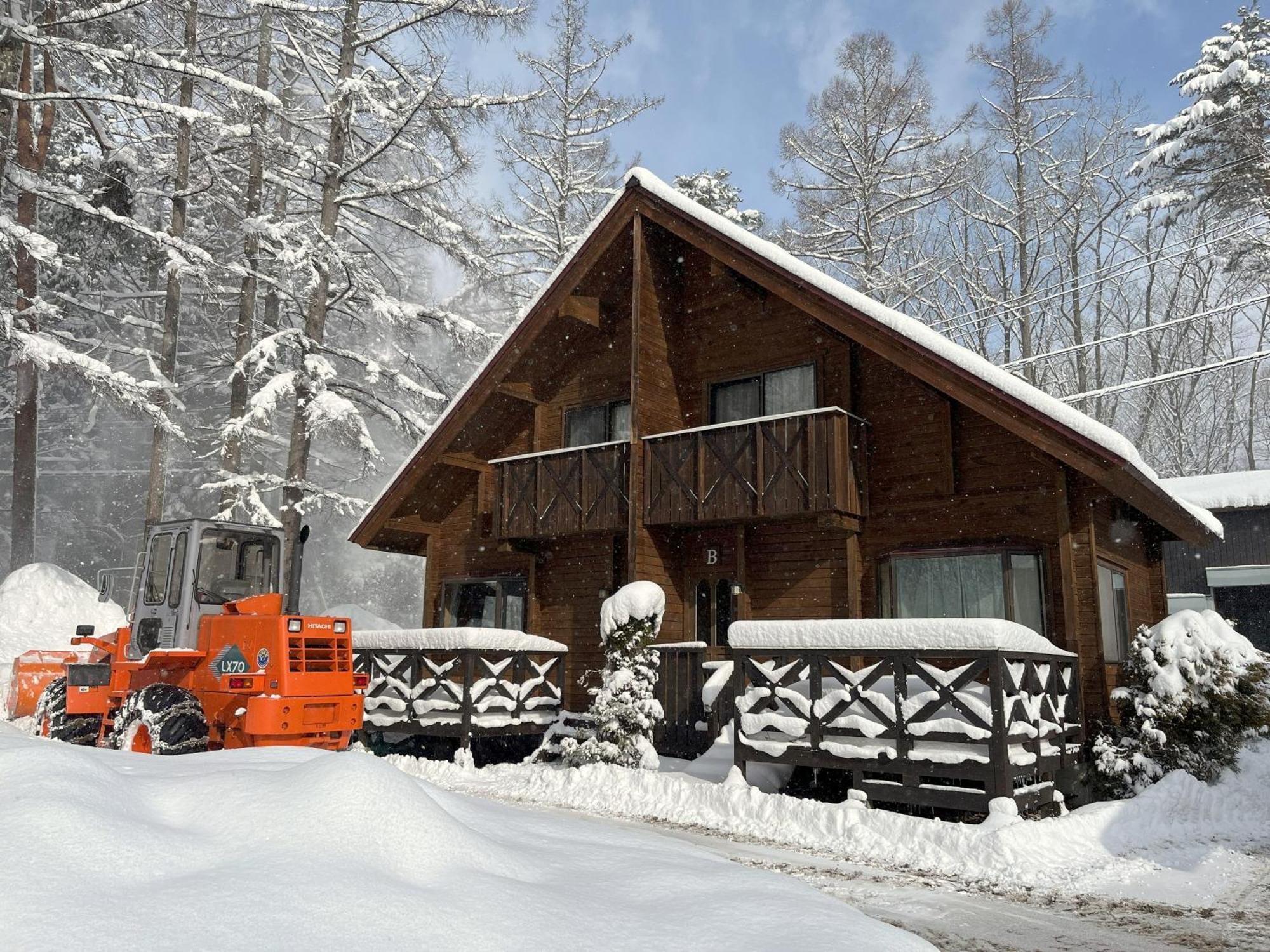 Log Cottage Epoch Hakuba Exterior foto