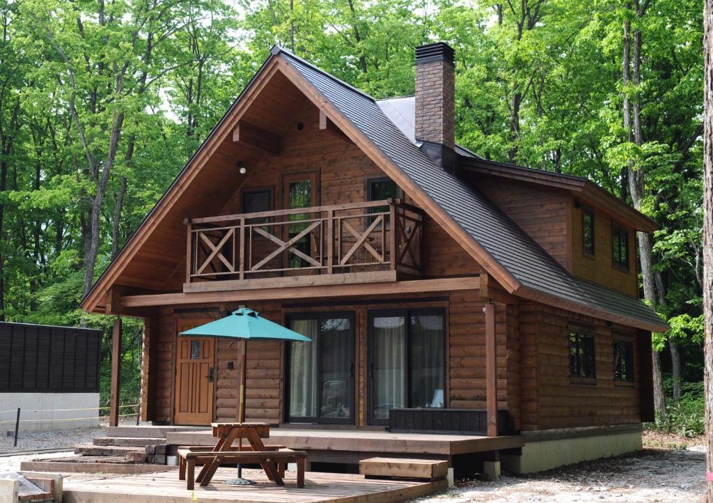 Log Cottage Epoch Hakuba Exterior foto